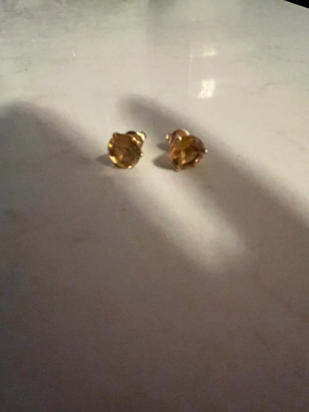 Jane Pope Citrine Studs
